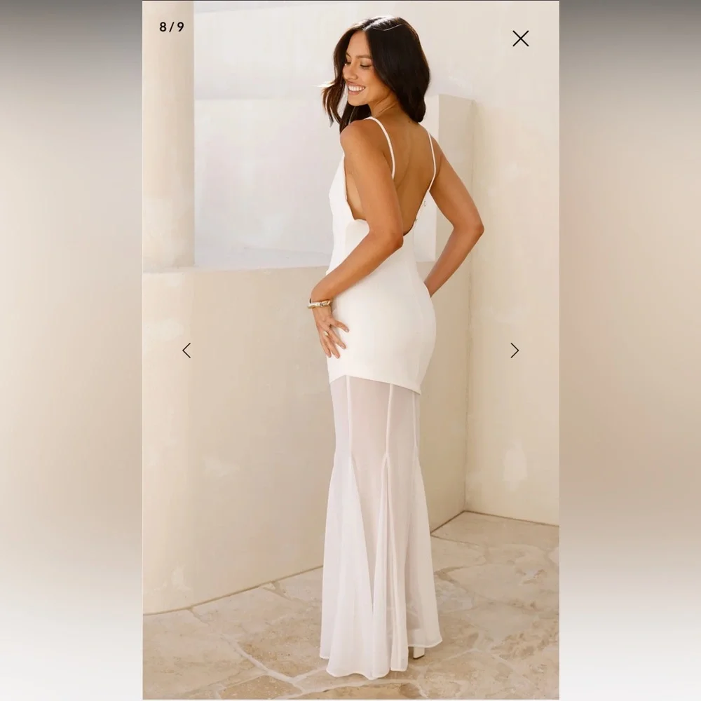 Hello Molly MODERN ART MAXI DRESS - Picture 8 of 9